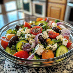 ensalada griega receta

