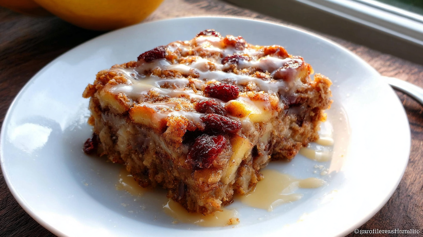 Oatmeal Apple Breakfast Bake – A Cozy, Healthy Breakfast for Any Morning