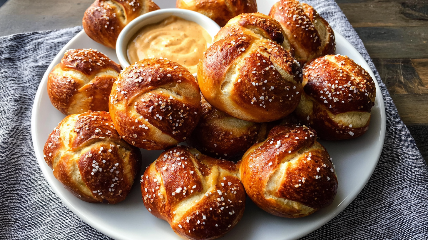 Buttery Soft Pretzel Bites: