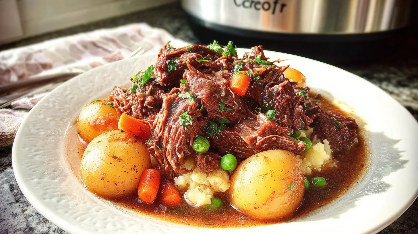 Slow Cooker Beef Manhattan