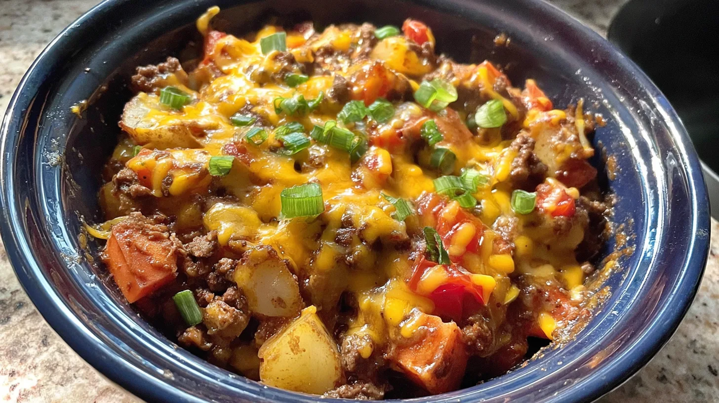 Slow Cooker Cowboy Casserole