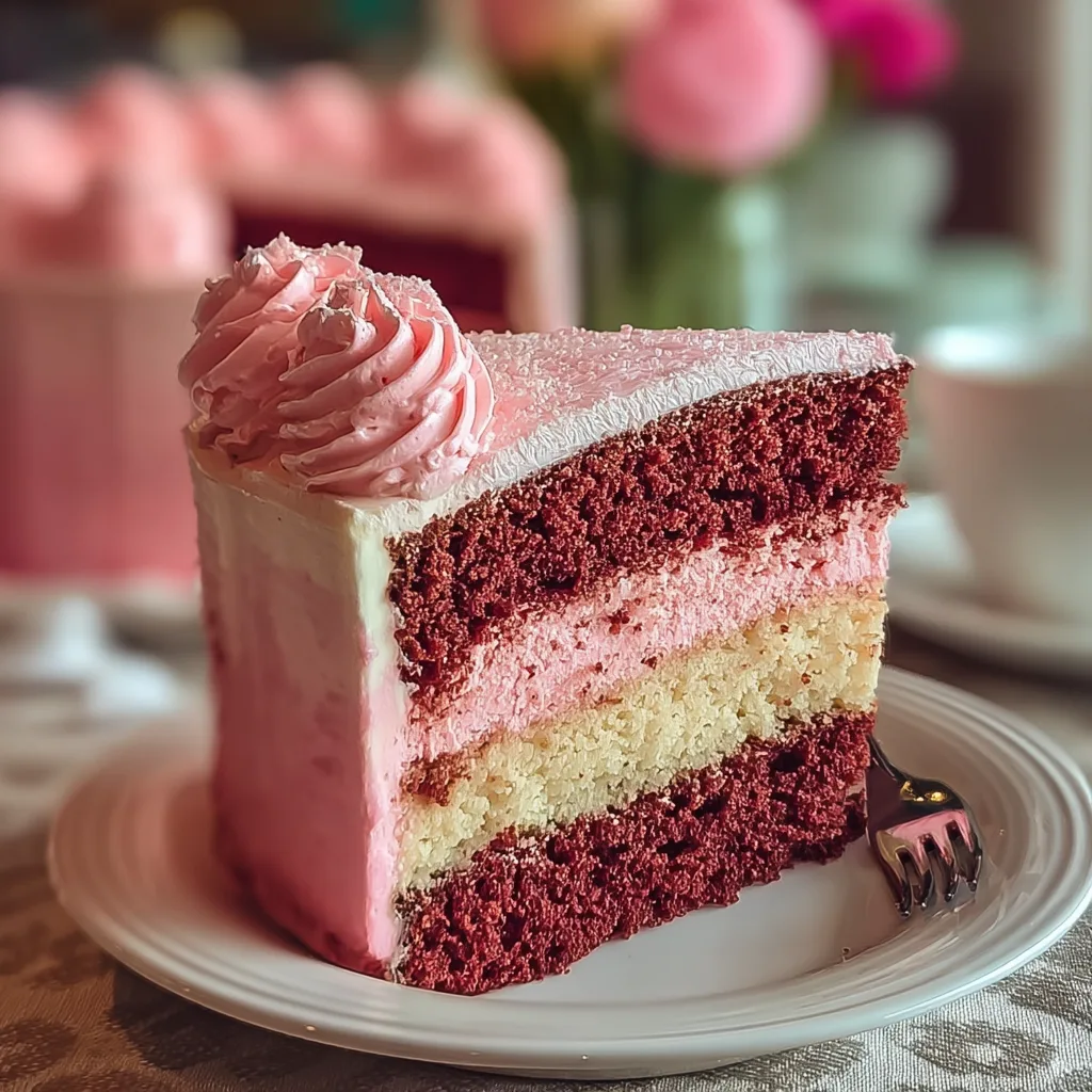 Pink Velvet Cake Recipe