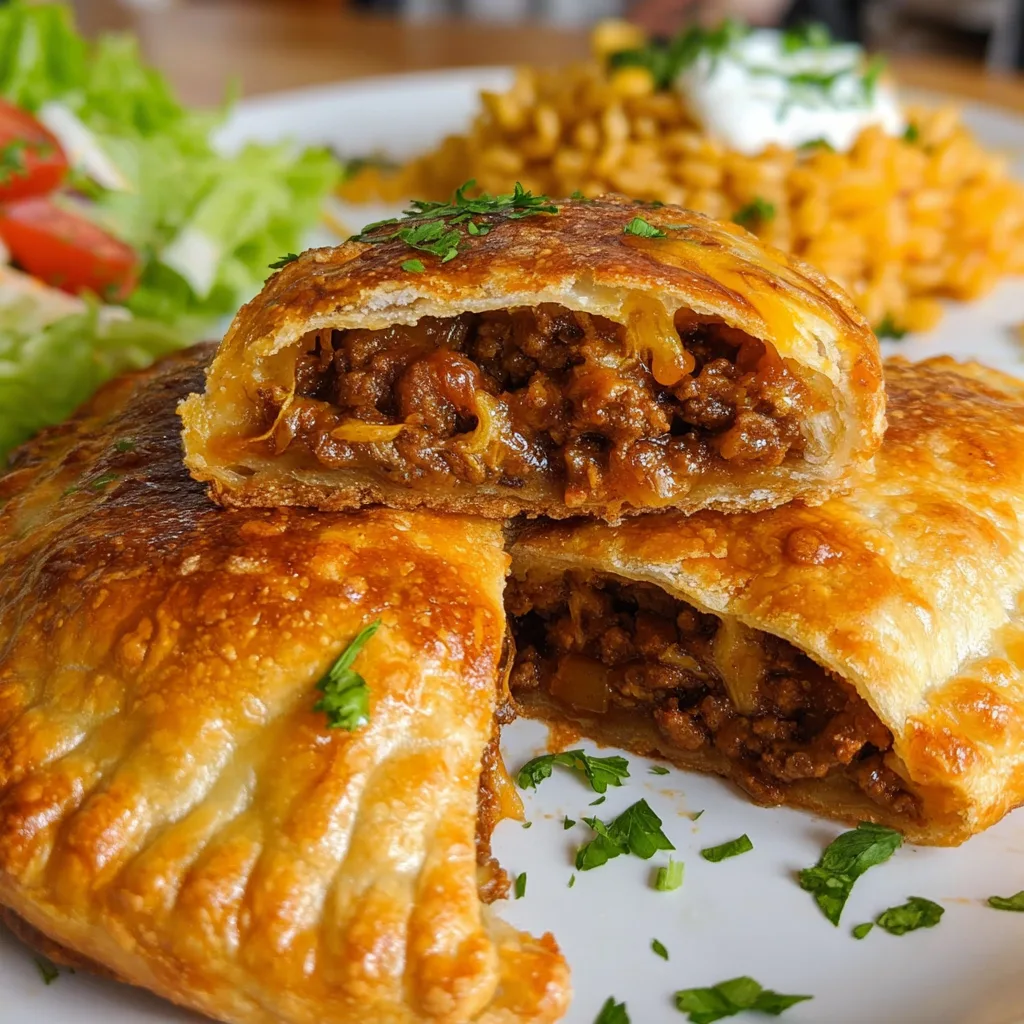 Spicy Crispy Mexican Taco Pockets: The Ultimate Comfort Food Dinner