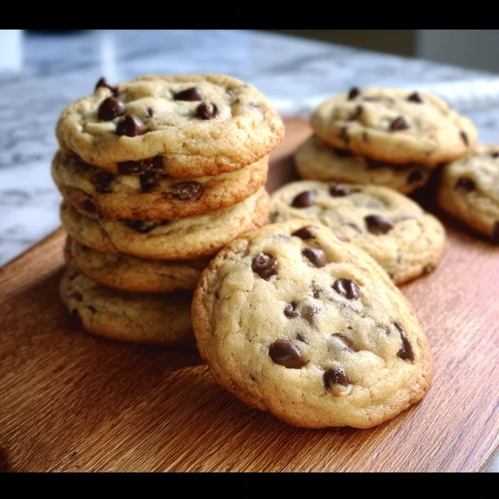 Bakery Style Chocolate Chip Cookies Recipe